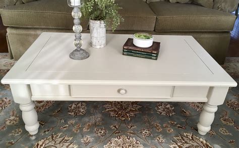 Where To Get Antique Cream Coffee Table